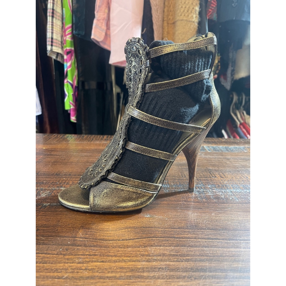 Tracy Reese New York Heels Leather Size 39.5 - Picture 12 of 15